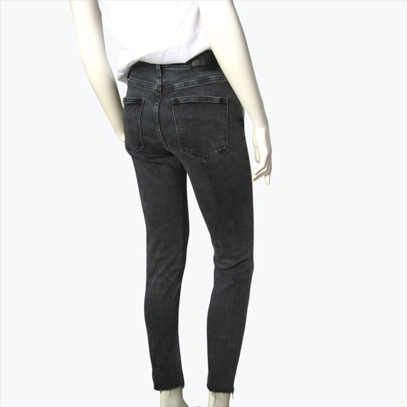 DENIM FORUM Yoko High Waist Jeans Button Fly 28 - Picture 6 of 11